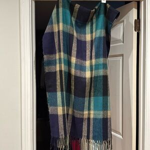Plaid Blanket Scarf